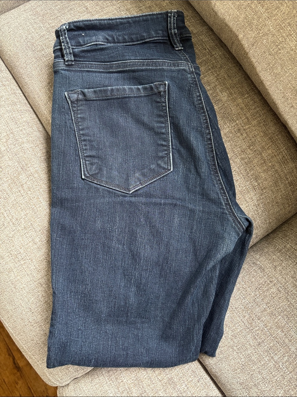 Ann Taylor Loft Size 10 curvy straight jeans